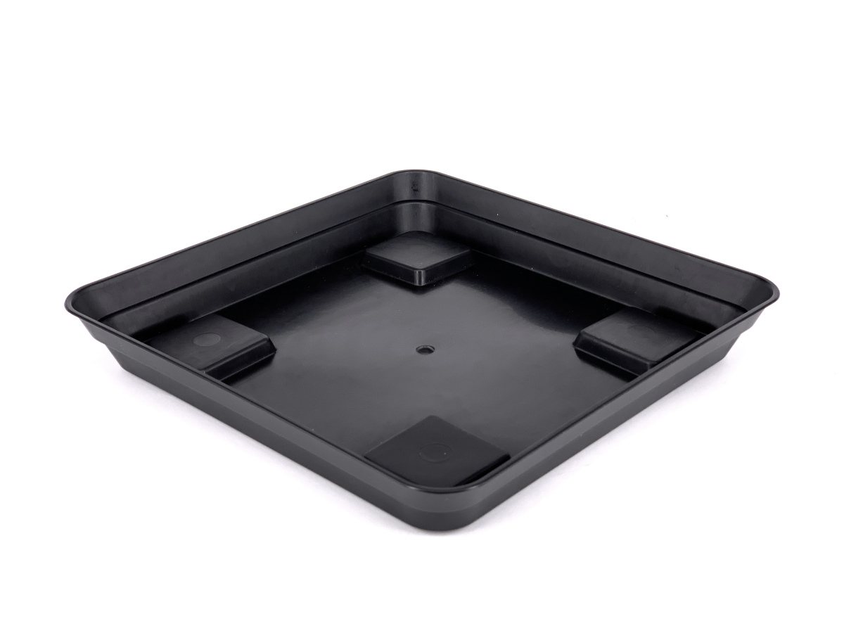 Square plate compatible with 18-20-22 cm pot