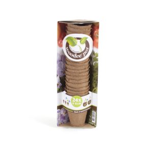 Woodee Pot redonda (ø6 cm) (24 uds) HGA