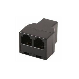 Clavija 3 puertos RJ14