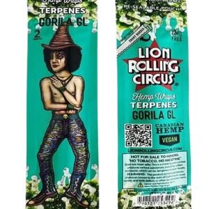 Papel Hemp Wrap gorila