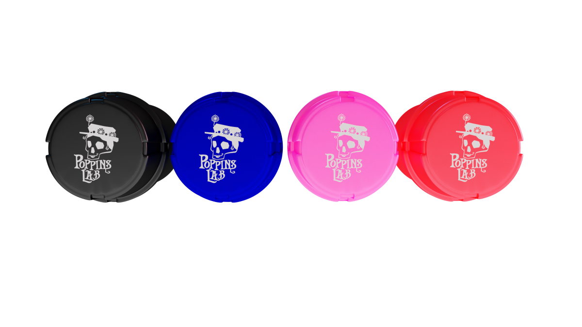 Grinder y contenedor anti-olor (Display 12uds) Poppins Lab - Image 3