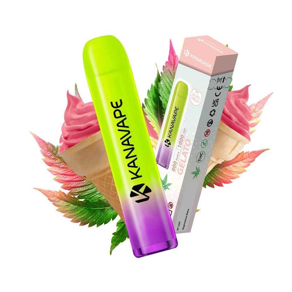 Vaporizador de gelato descartável Kanavape