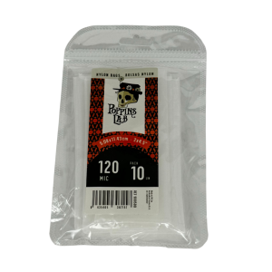 Bolsa nylon 120 mic 5x11cm (10 u) Poppins Lab