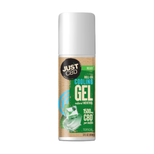 Roll-on cooling gel natural menthol Just CBD
