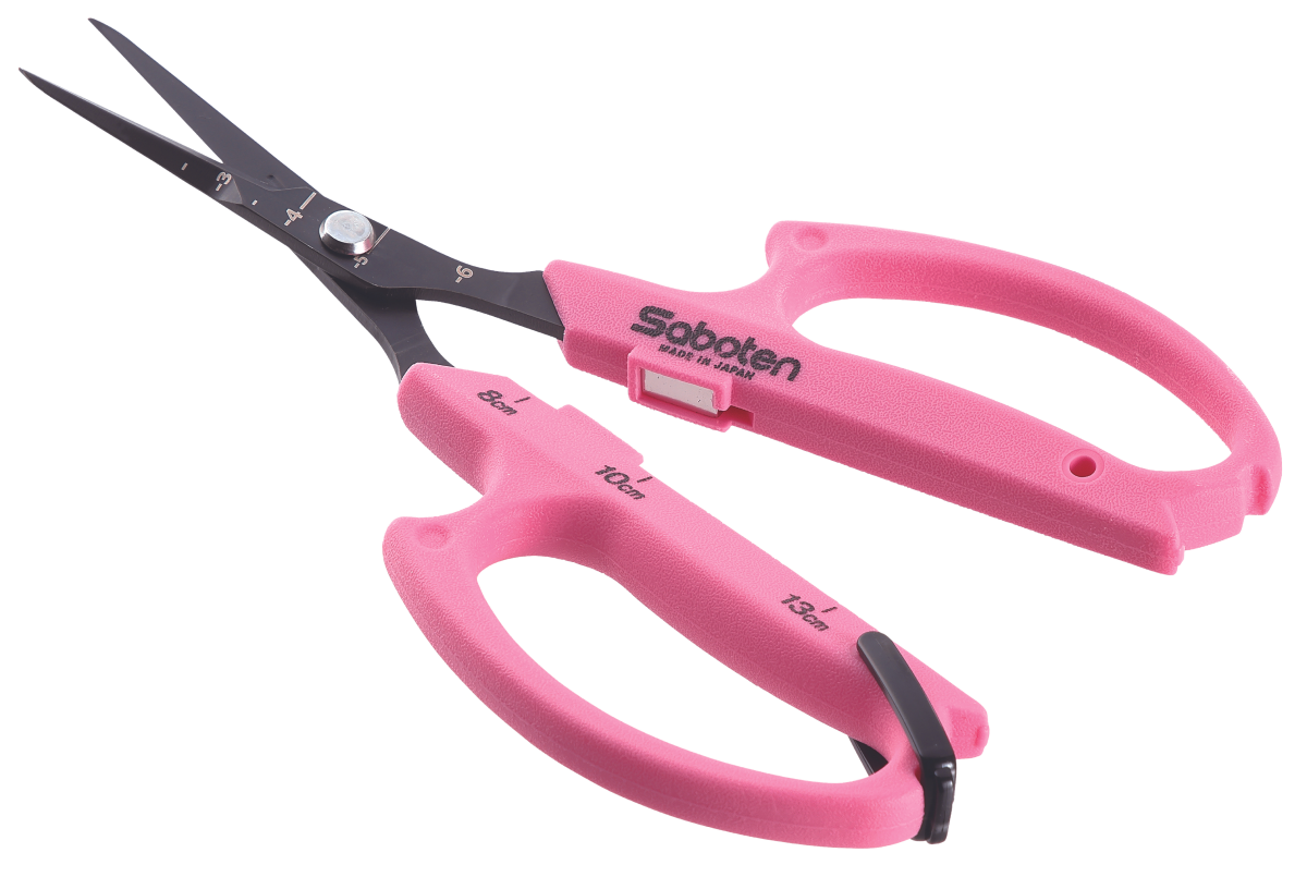 Tesoura automática angular verde Saboten