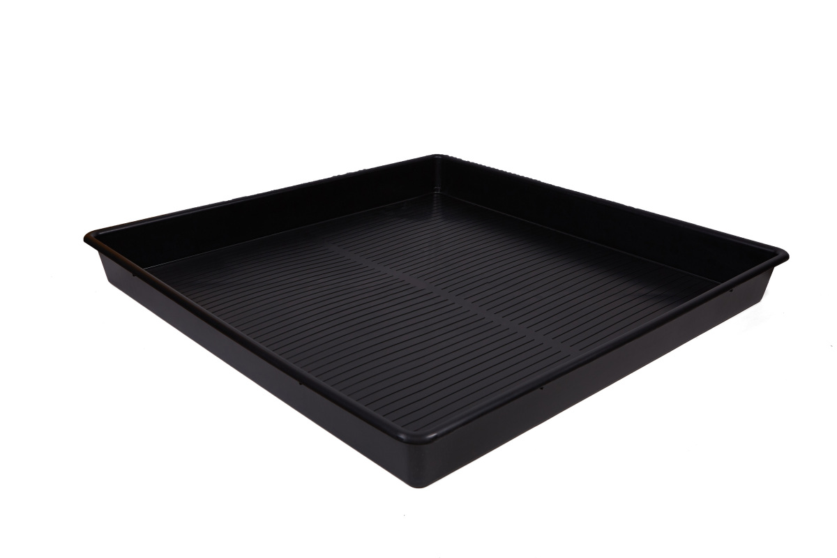 ECO square black tray 80 x 80 x 12 cm - Image 2