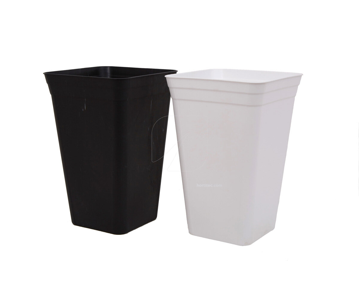 Black anti-stress pot (26 x 40 cm) (18 L)