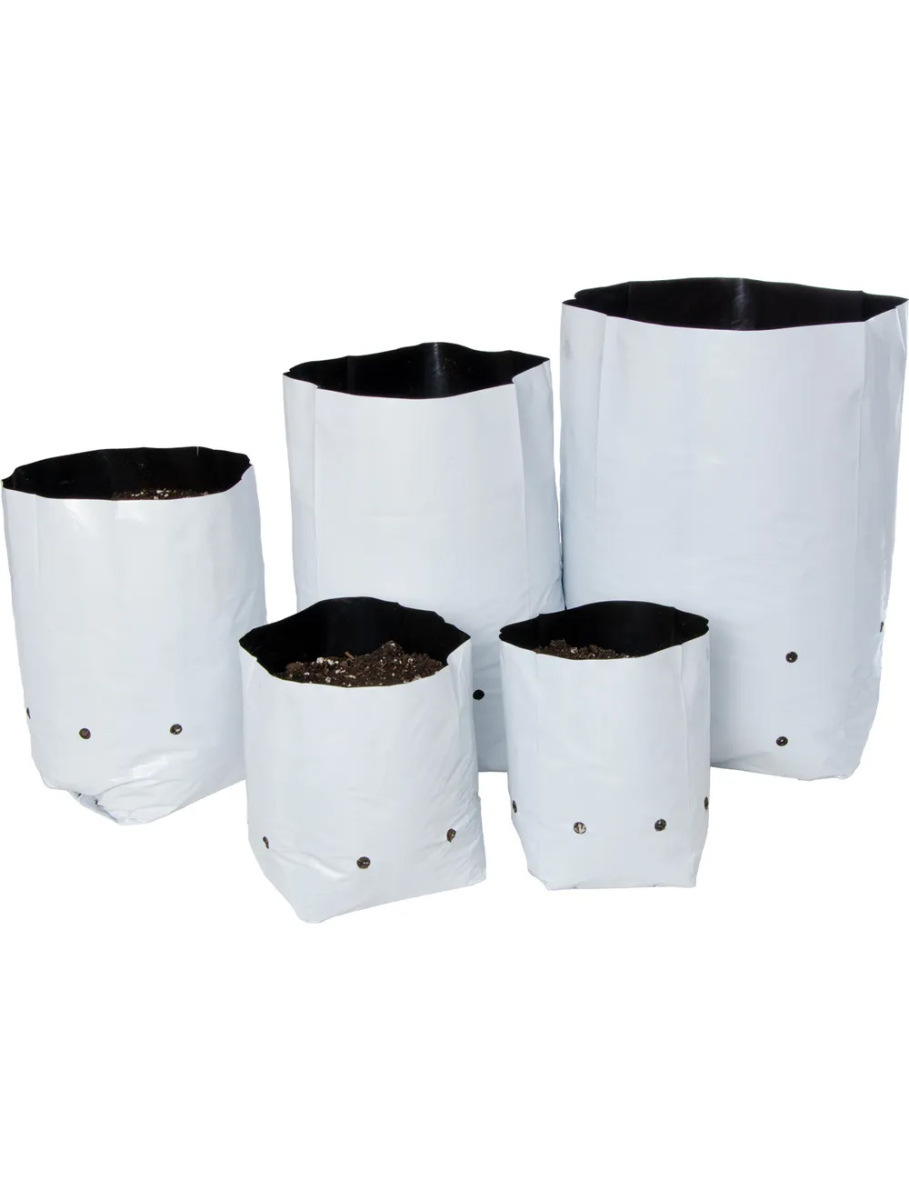 White grow bag 52 x 24 19 L (50 pcs) VDL