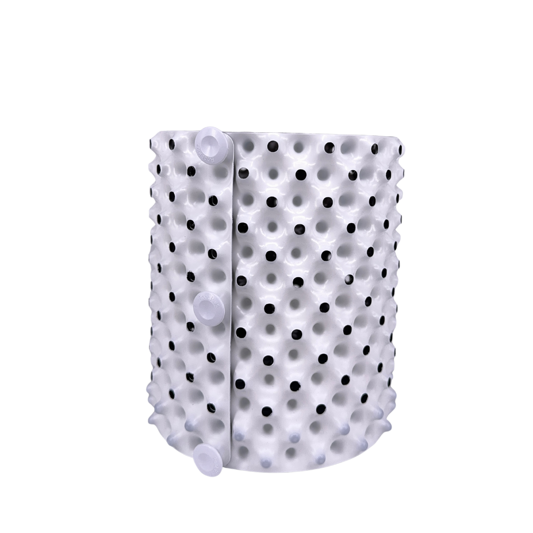 Maceta redonda white outside/black inside 21 L Root Plus - Image 3