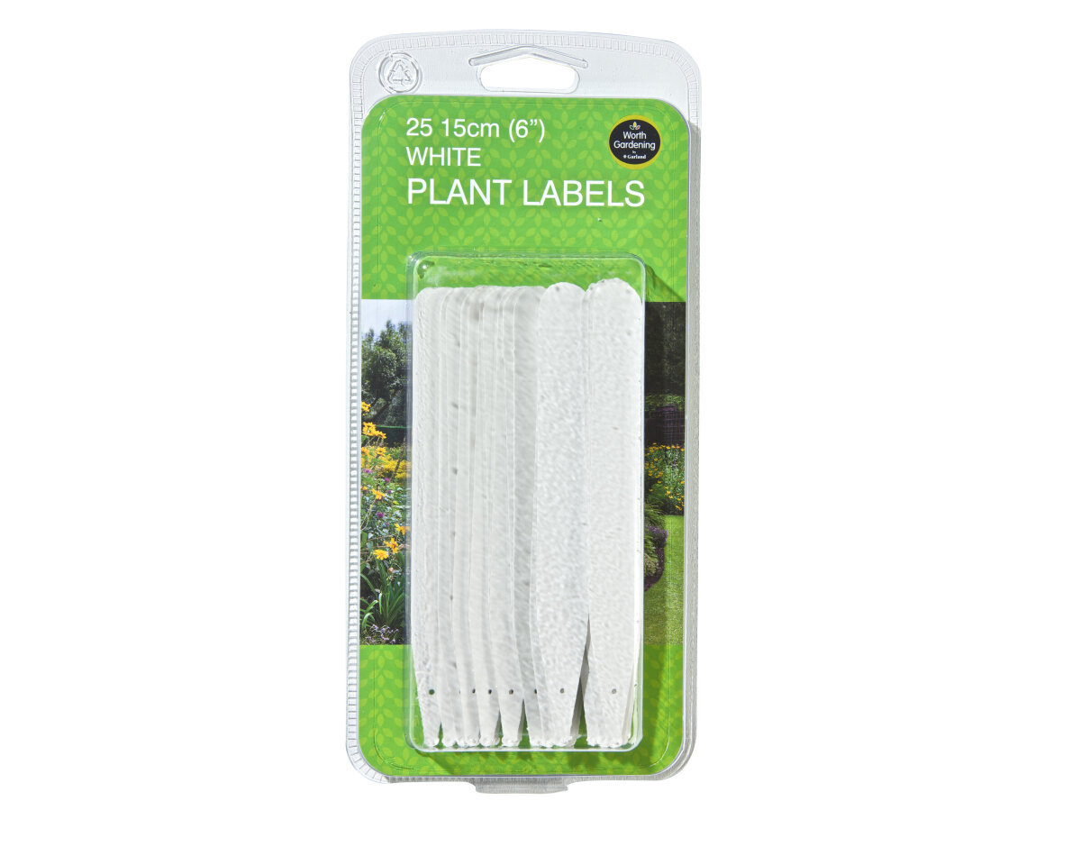Etiquetas blancas 15 cm (25 uds) Garland