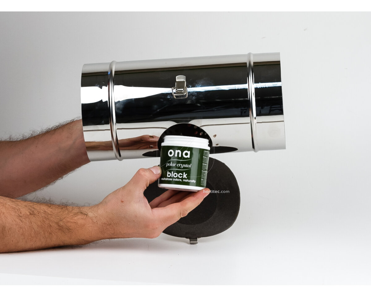 Manguito metálico 125mm antiolores - Image 2