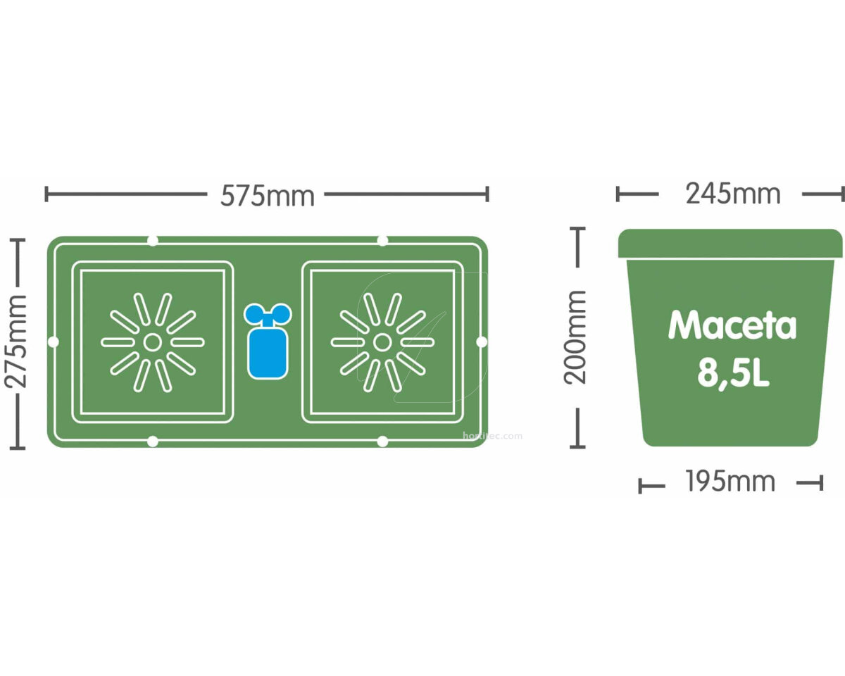 Easy2grow 60 (maceta 8,5l) - Image 3