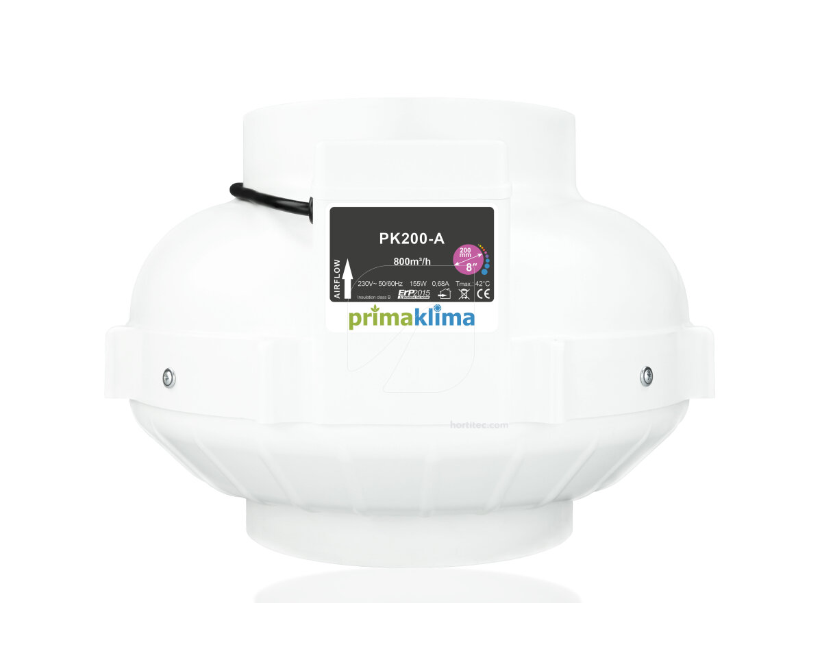 Extractor pk 125 mm-L 1 vel (360 m³/h) - Image 9