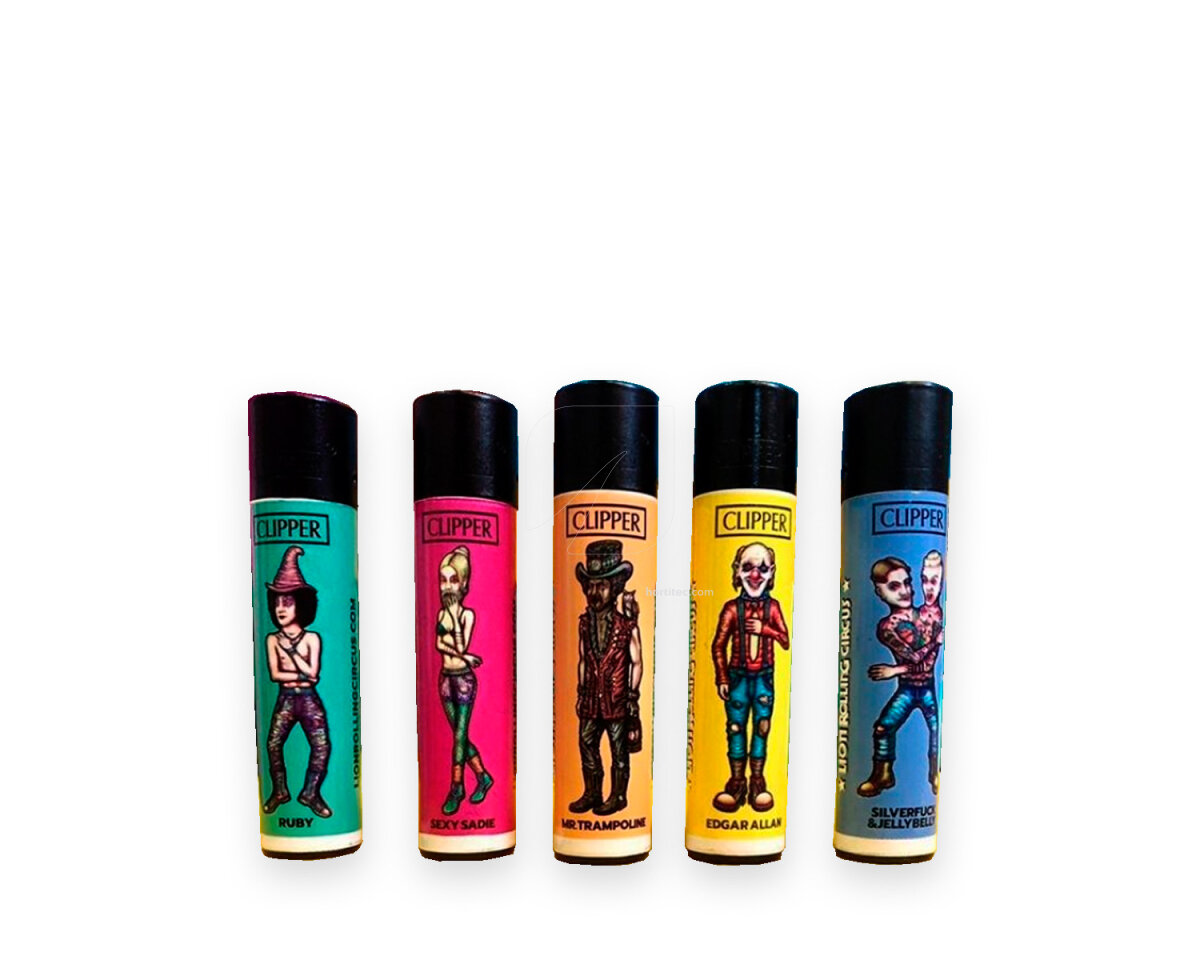 Mecheros lion rolling circus (Display 48 u)