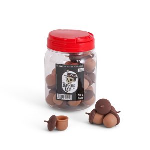 Botes silicona bellota 5 ml (display 30 u) Poppins Lab