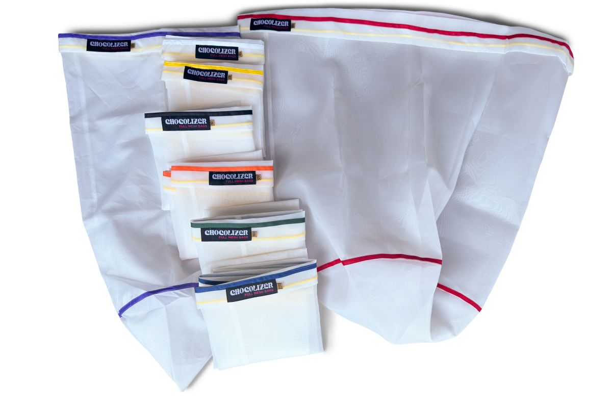 Bolsa full mesh 120 L 220 micras chocolizer Poppins Lab