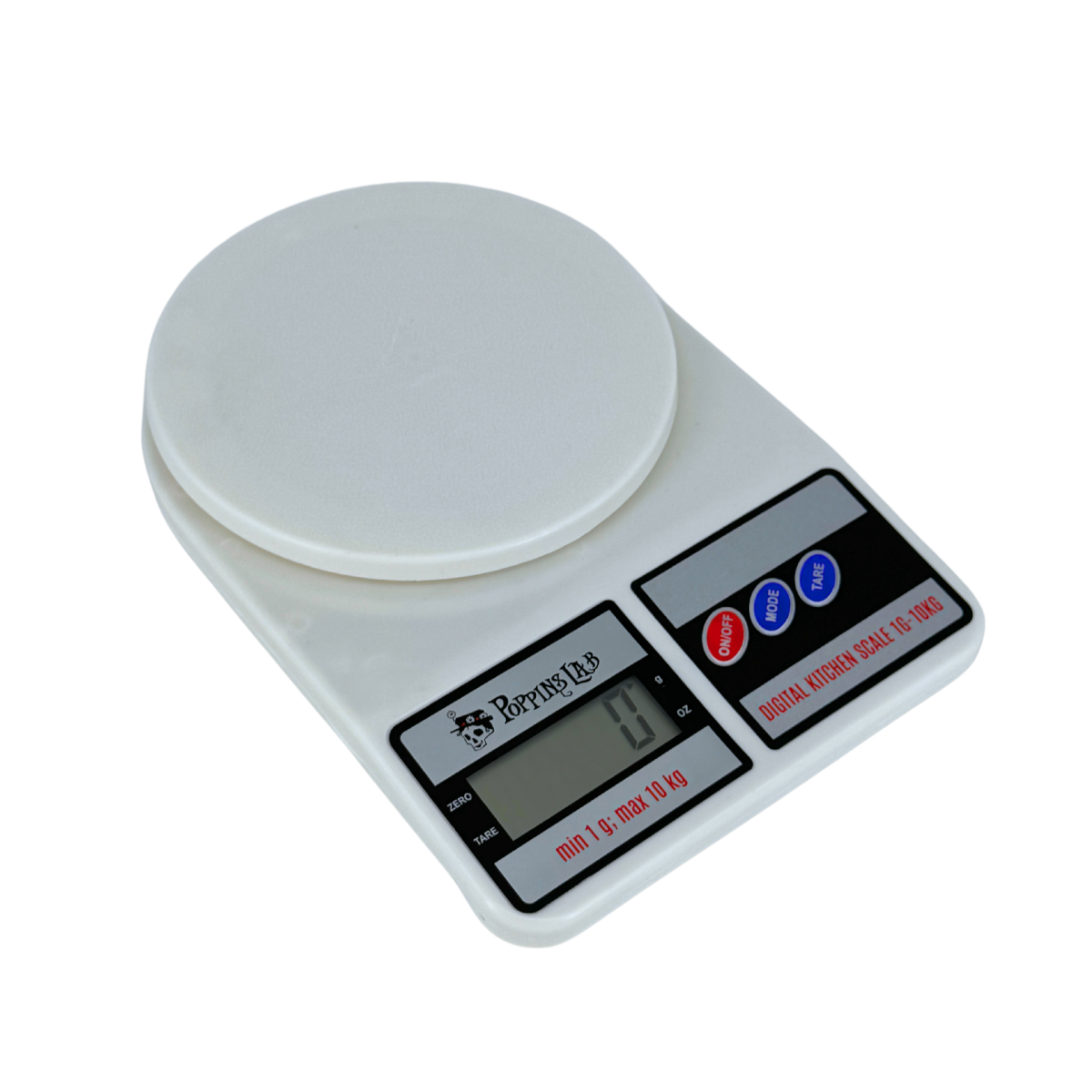 Báscula digital 1g-10kg Poppins Lab