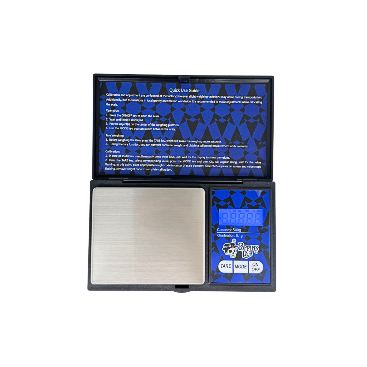 Báscula Digital 0,01–200g Poppins Lab