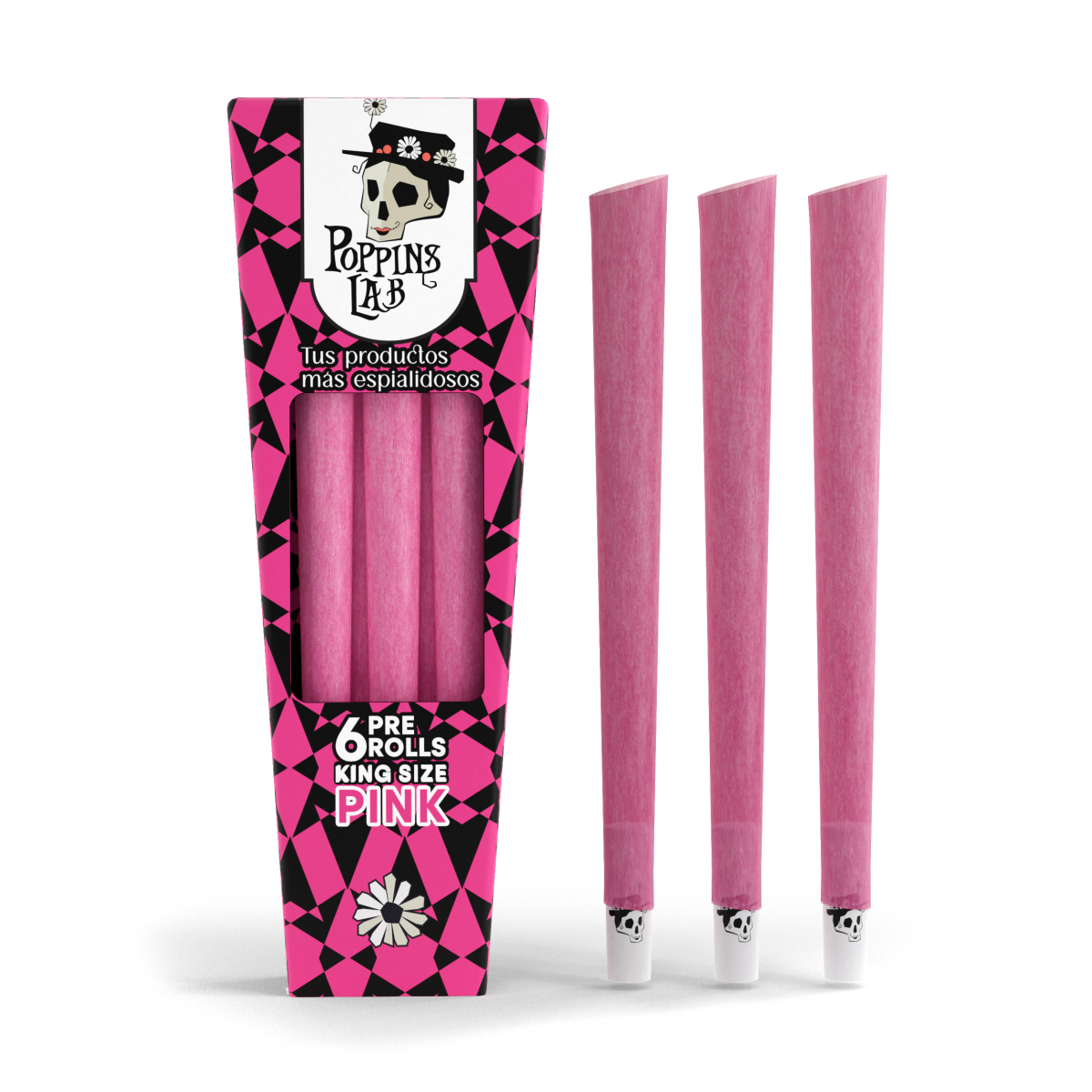 Conos ks rosa (display de 12 unidades) Poppins Lab - Image 2