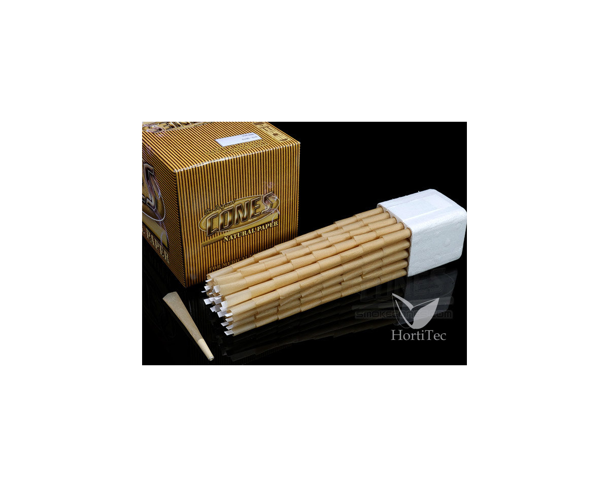 Papel Cono Natural King Size Deluxe 109/26 (800 uds)