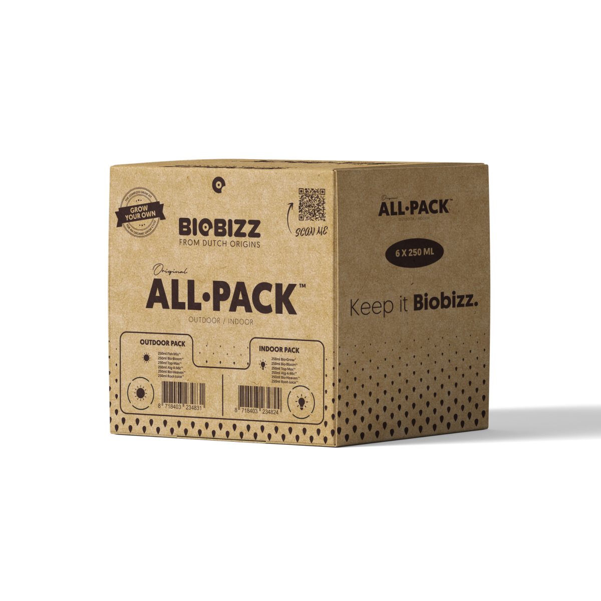 All-pack Outdoor 250 ml Biobizz