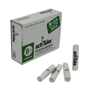 Filtro caja 40 u (ø 8 mm) Actitube