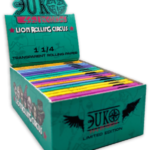 Duki brown lion rolling circus transparent 1,1/4
