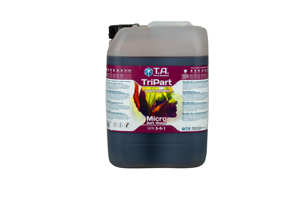 Tripart micro agua blanda 10 L Terra Aquatica