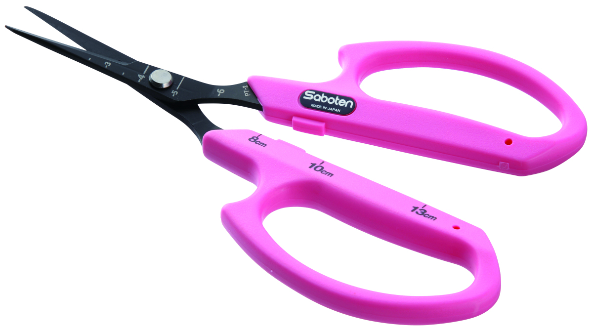 Tijera angulada rosa Saboten