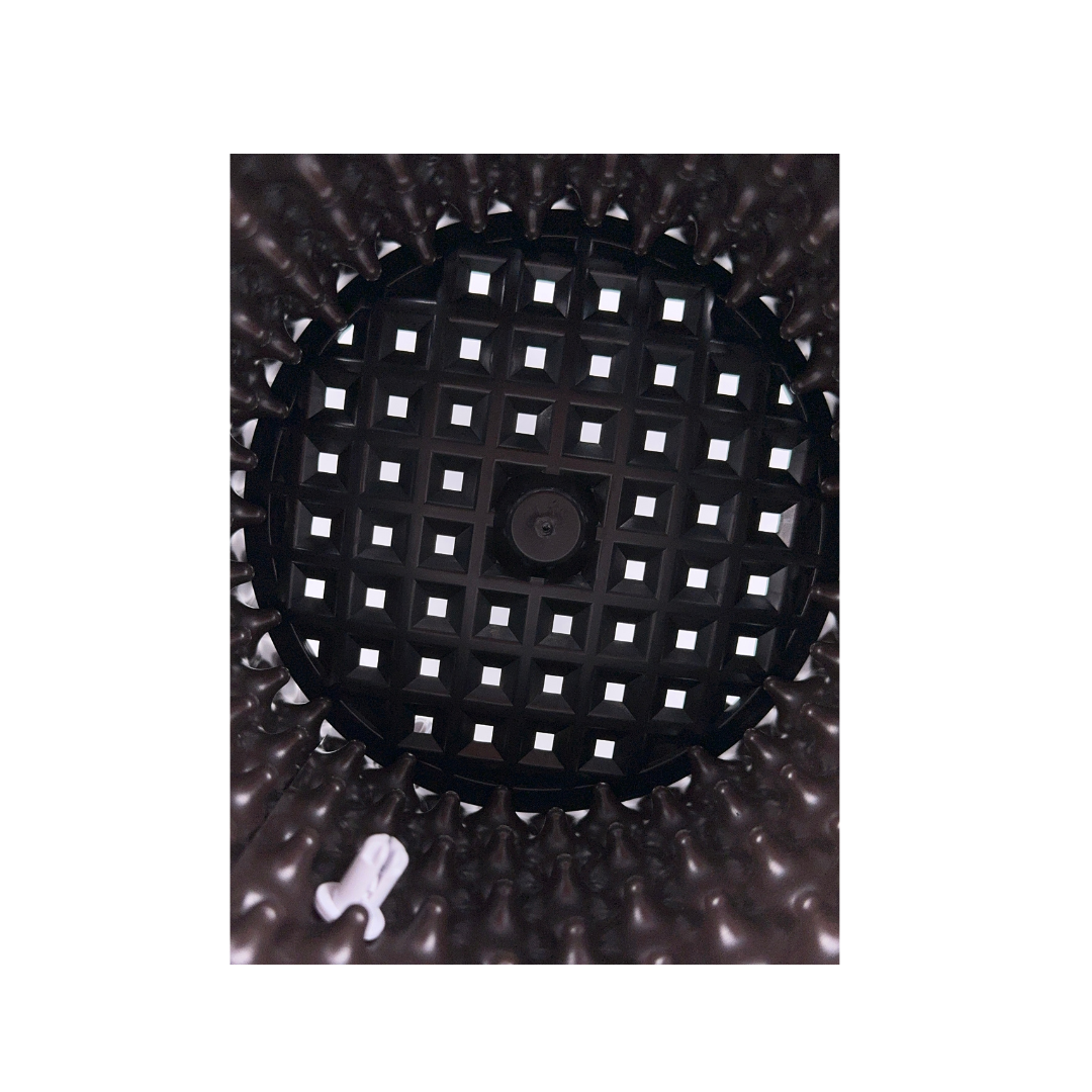 Maceta redonda white outside/black inside 12 L Root Plus - Image 5