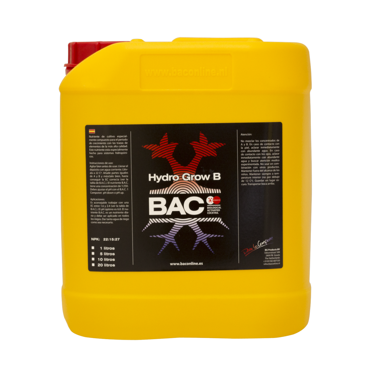 Hydro Grow B 10 L BAC - Image 2