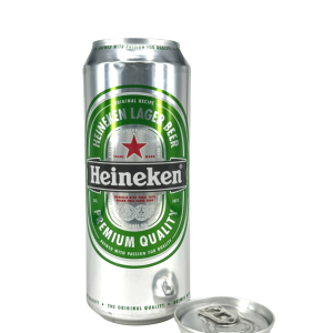 Bote ocultación cerveza heineken