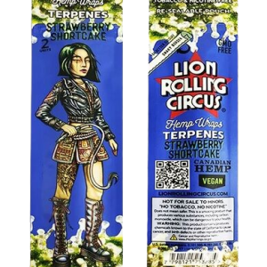 Papel Hemp Wrap strawberry short cake