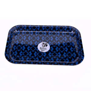 Bandeja de metal azul 275x175mm Poppins Lab