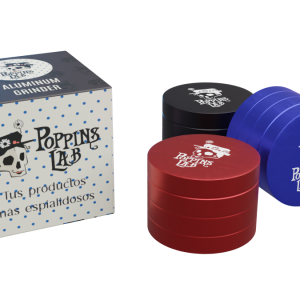 Grinder de aluminio 55 mm Poppins Lab