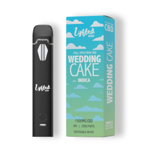 Vaper CBD Wedding Cake