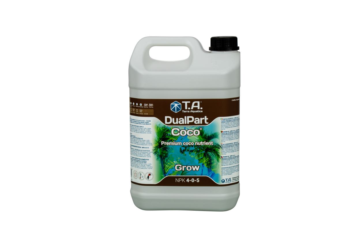 Dualpart coco grow 5 l terra aquatica