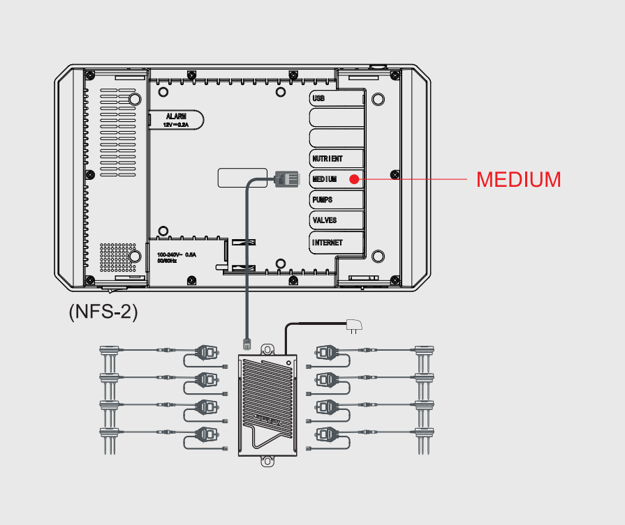 Conjunto de cabos do sensor de conteúdo de água (WCS-2) - Image 2