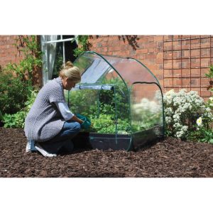 Cubierta plástico Pop Up para Grow Bed