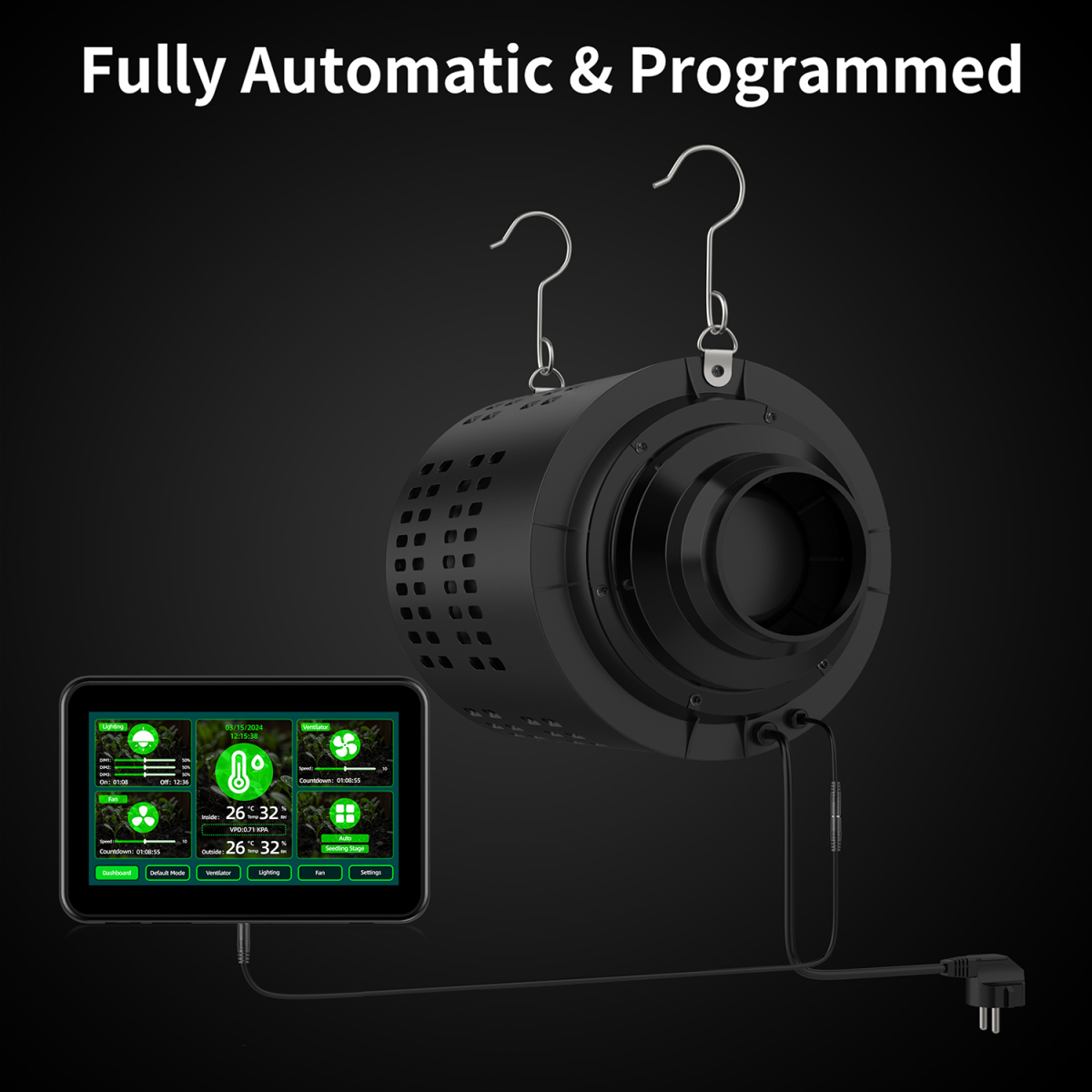 Extractor EC con filtro incorporado boca 100/125/150 Cyclone - Image 5