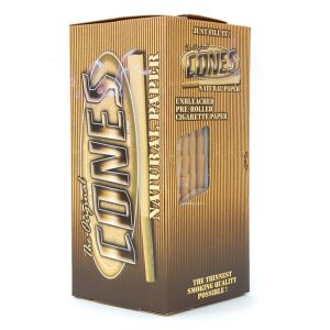 Papel Cono Natural Small Size Deluxe 98/26 (800 u)