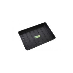 Bandeja de germinación XL negra con agujeros 58 x 40,5 x 7 cm Garland
