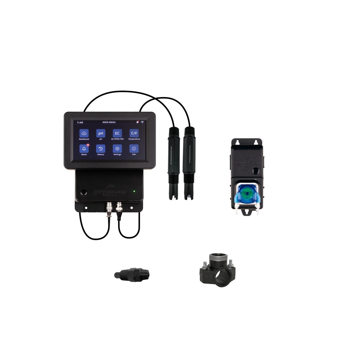 Kit Controlador C800 Pro y Bomba C10 Inline Aqua Master