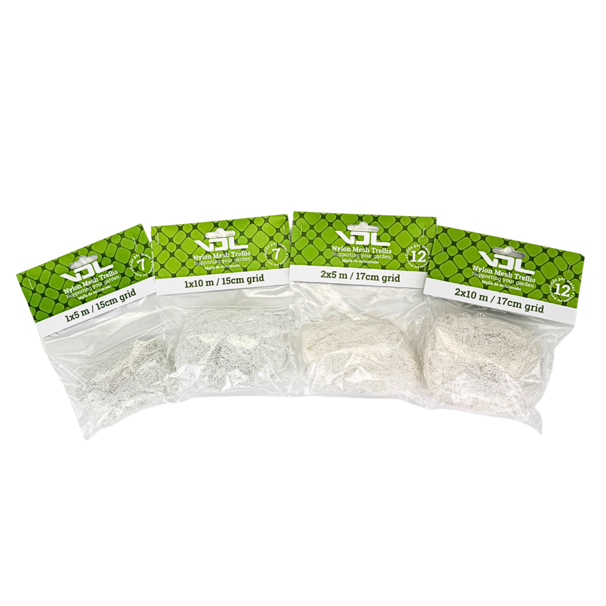 Malla cuadros tela 2x5 m VDL