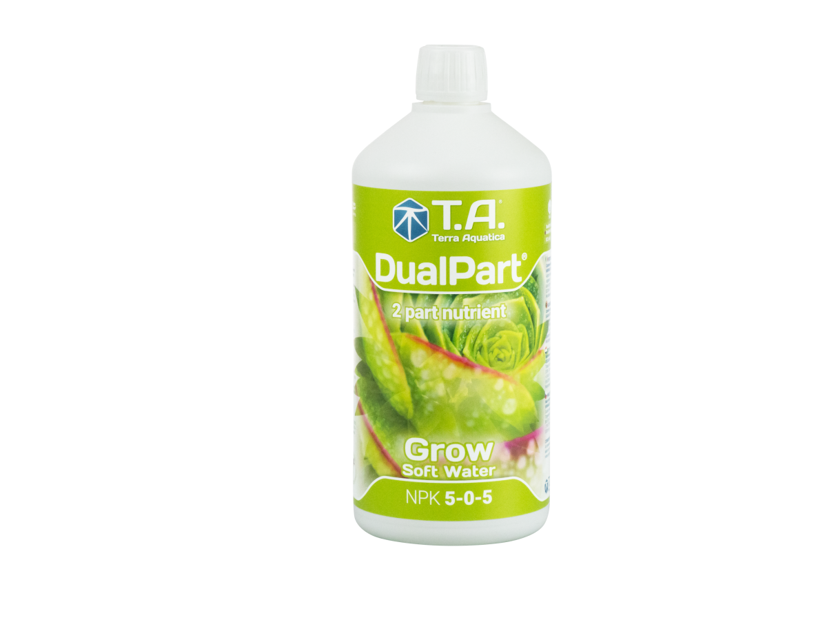 Dualpart grow agua blanda 1l terra aquatica