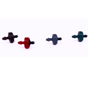 Gotero autocompensante y antidrenante 1,2 l/h (marrón)