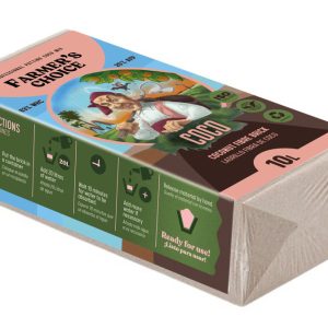 Ladrillo coco 650gr 10 l (15 uds) Farmer's Choice