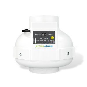 Extractor 125 mm 220-400 m³/h 2 vel Prima Klima