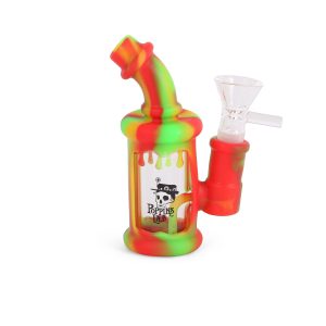 Bong cristal / silicona 11,6cm Poppins Lab