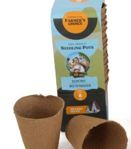 Seedling pot redonda 8cm (16 u) Farmer´s Choice